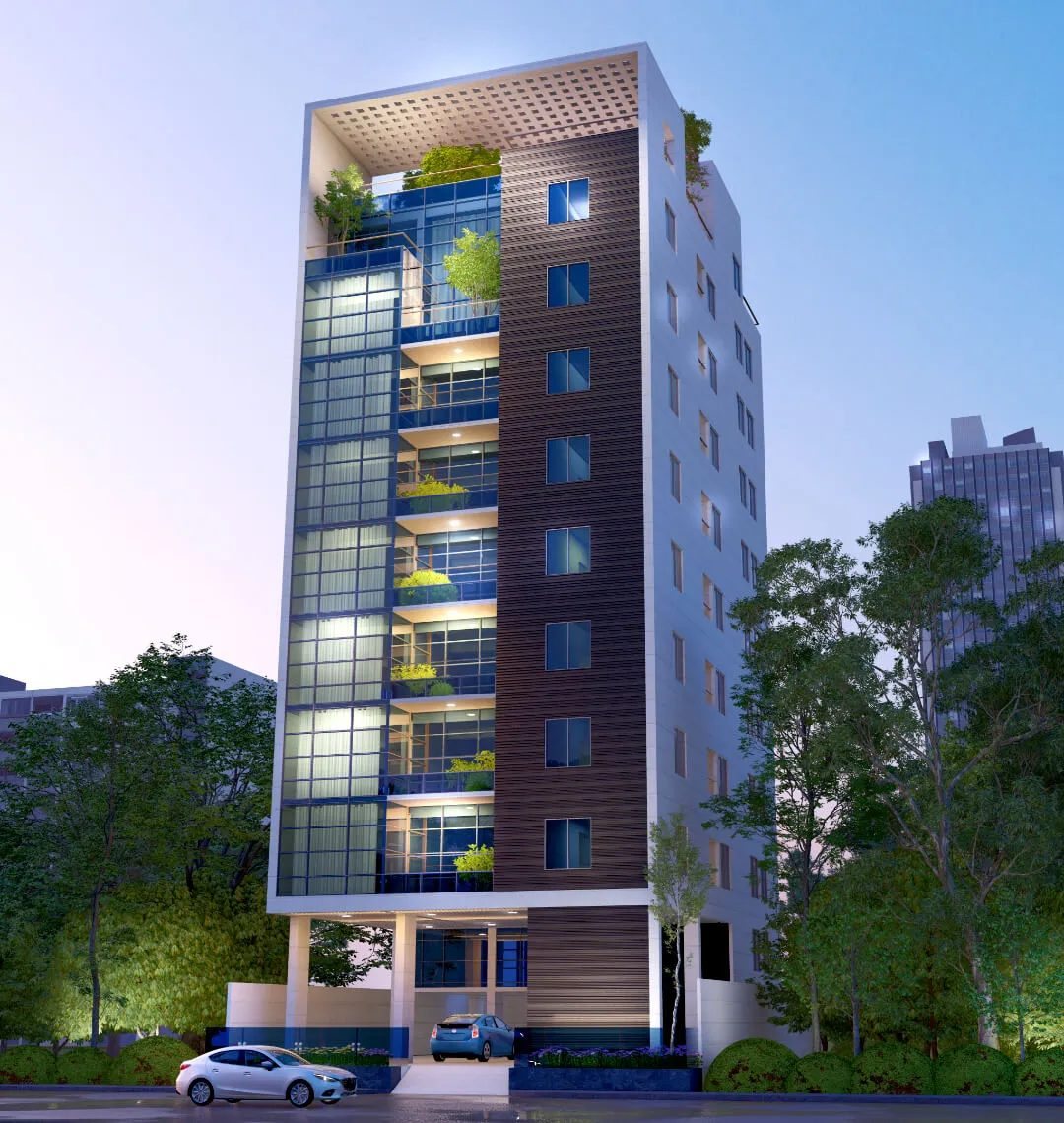 Bright 3 Bed South-Facing Flat in Bashundhara R/A